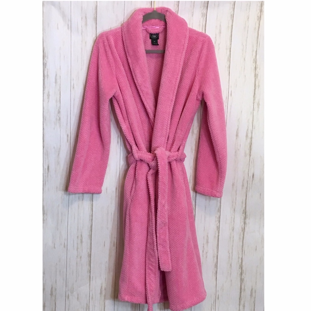 Laura Ashley Ultra Soft Plush Long Bath Robe